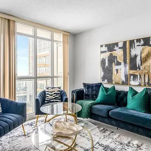 One Bed And Den Upscale Comfort With Parking Toronto